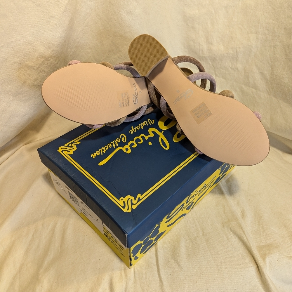 NWB Sbicca Hessmer Suede Leather dress sandals, size 8. - Picture 6 of 6